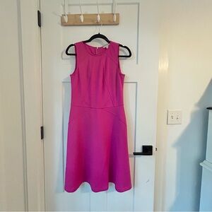 Elegant Pink Midi Dress